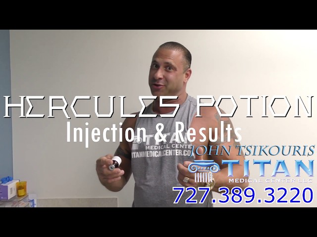 Titan Medical Center - John instructs how to inject Hercules Potion