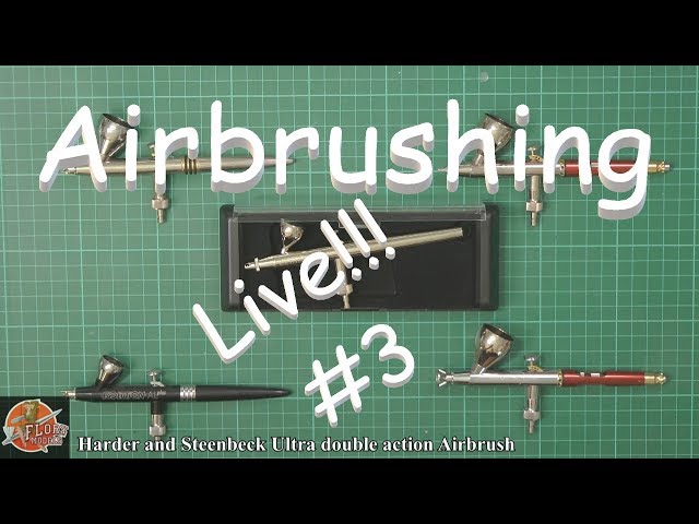 Flory Models Live...Part 3 Airbrush Tutorial 8th June 7pm Live show