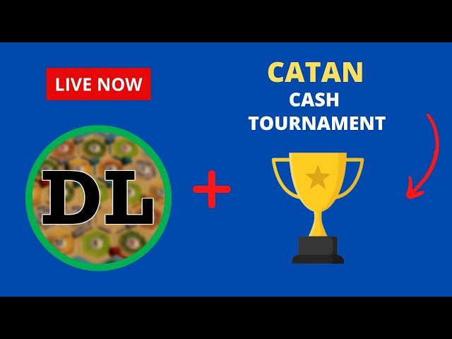 🔴LIVE - $1250 Major League Catan Tournament!