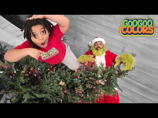 Christmas Tree Fell On The Grinch | Goo Goo Gaga's Holiday Show