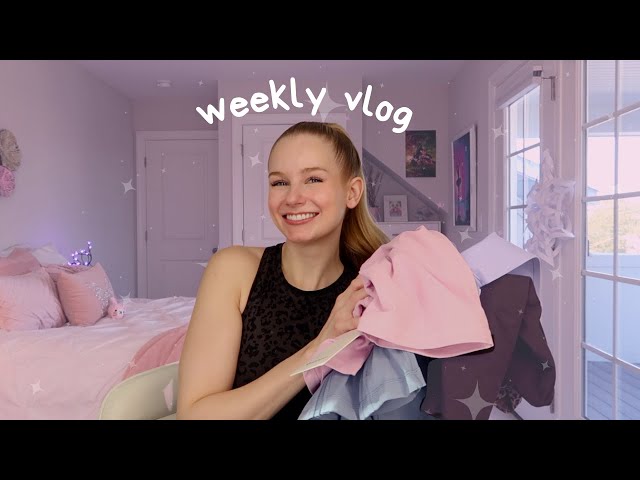 HUGE FITNESS CLOTHING TRY ON HAUL + trying new recipes: weekly vlog!