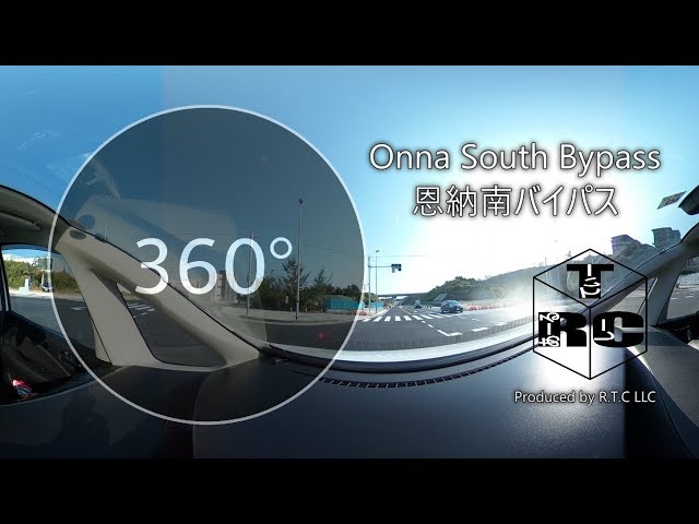 [Virtual Okinawa Travel] Onna south bypass ~introduce Okinawa by 360° camera vol.196~ VR VIDEO