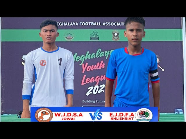 MEGHALAYA YOUTH LEAGUE UNDER-16 FOOTBALL TOURNAMENT-2024 || MATCH  WJDSA VS EJDSA