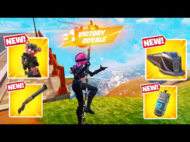 Solo vs Trio  "Zero Build" Gameplay HIGH Elimination win (Fortnite Chapter 6)