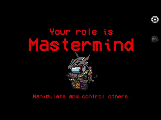 MASTERMIND Role - 3300 IQ Gameplay - Among Us Project Lotus mod