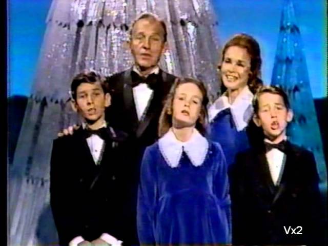 Bing Crosby and Family:  a sampling of White Christmas through the years