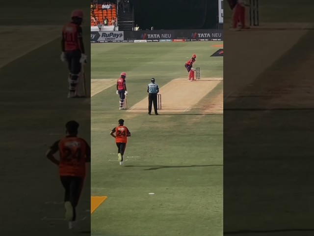 Umran Malik Bowling speed 159.6 😱 god level Movement speed #shorts #youtube