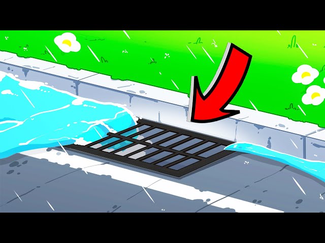 How does storm drainage work?