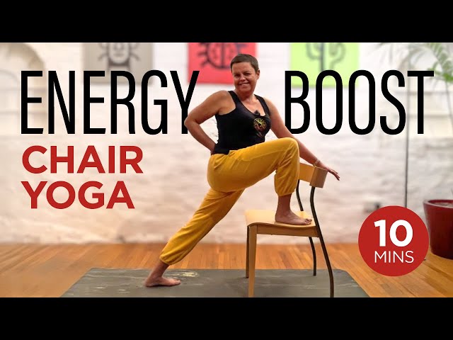 Energy Boost Chair Yoga | 10-Minute Quick & Gentle Stretch