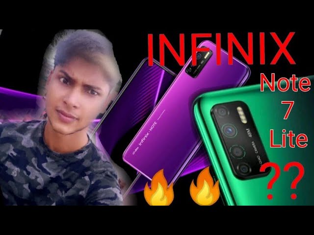 All About INFINIX Note 7 Lite, 🔥🔥Side Fingerprint #Infinix #10🔥 Tech-2 Technology #YouTubeIndia