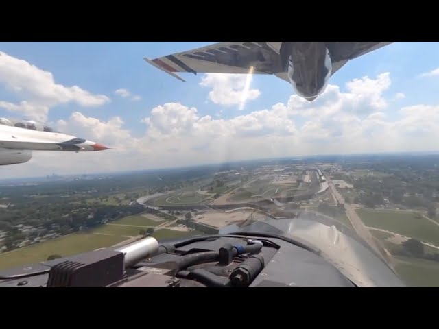 104th Running of the Indianapolis 500 presented by Gainbridge Thunderbirds Fly Over