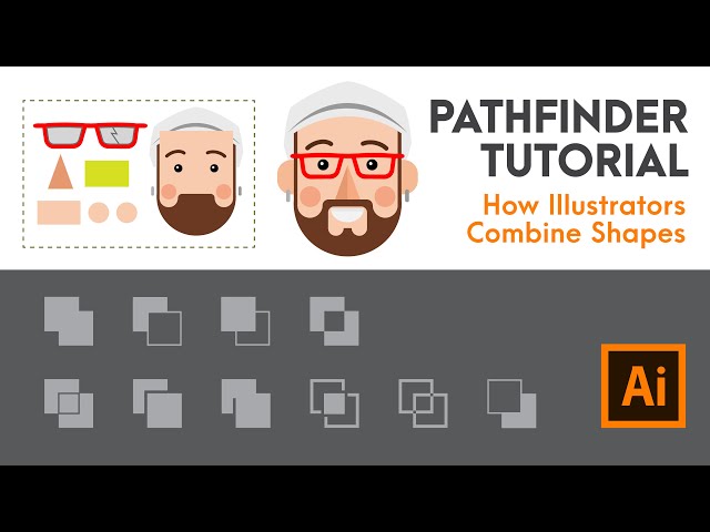 Pathfinder Tutorial for Beginners | Adobe Illustrator