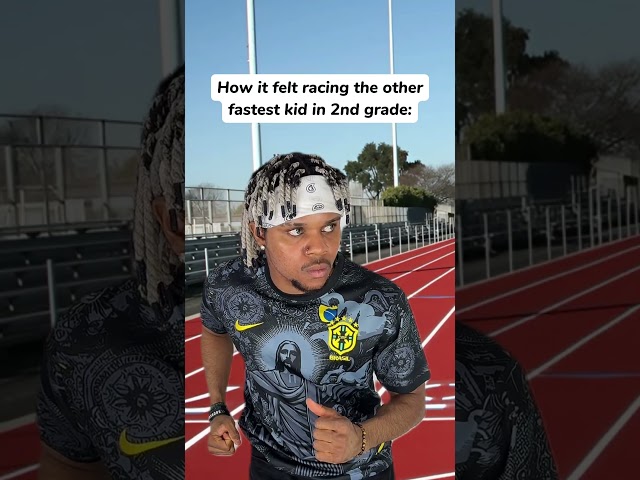 How It Felt Racing The Other Kid 😂