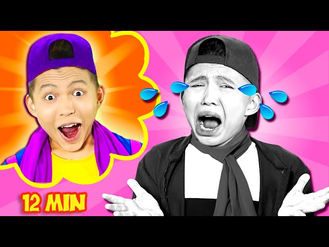 Lost Color Song + Finger Emoji | Kids Songs and More Nursery Rhymes | Dominoki