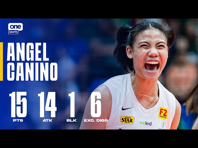 Angel Canino POWERS UP with 15 PTS for DLSU vs. AdU 🪽 | UAAP SEASON 86 WOMEN’S VOLLEYBALL