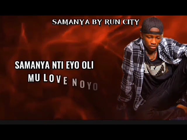 Samanya-Runcity (Official Lyrics Video 4K)