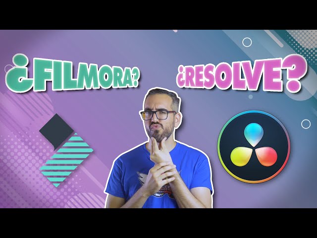 Filmora VS DaVinci Resolve: ¿CUÁL ES PARA TI? 🤔