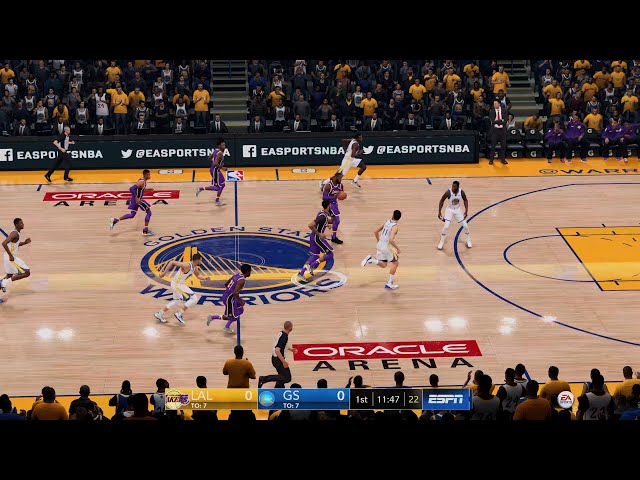 NBA LIVE 23 Rosters Lakers vs Warriors Face-Off