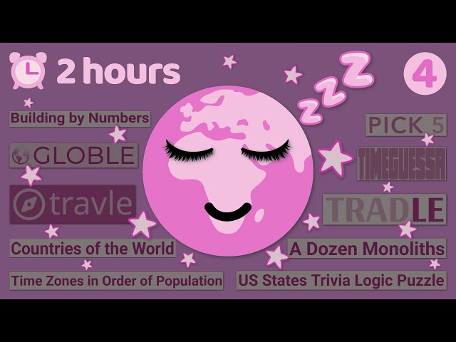 [2 Hours] Geography games to help you sleep #4