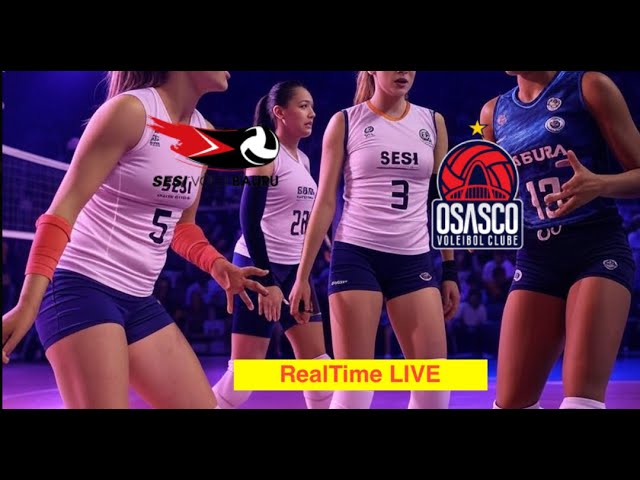 🏐 Osasco São Cristóvão Saúde vs Sesi Vôlei Bauru | Brazil Superliga Women | Round 16 LIVE Score