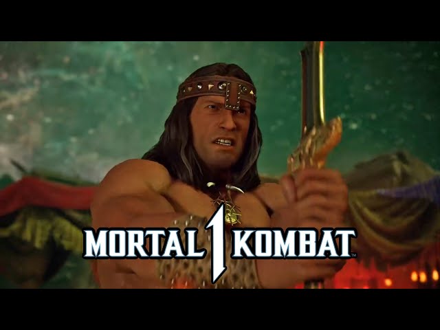 Mortal Kombat 1 - Conan the Barbarian (New Intro Dialogue)