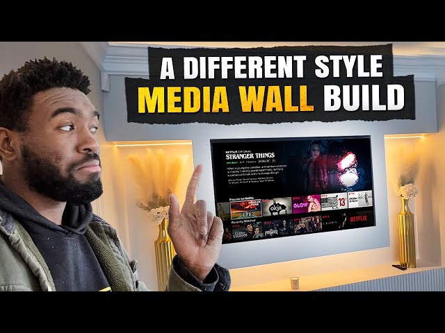 NEW STYLE MEDIA WALL ! (How much will I charge)