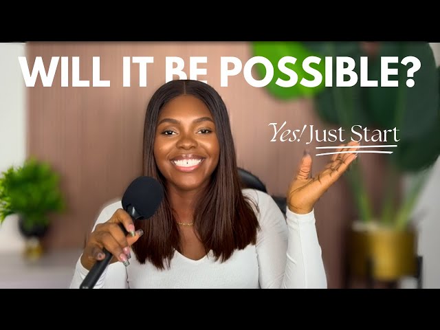 Is it still Possible? God Says - JUST START || Be strong and courageous