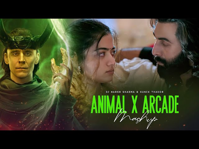 Animal Cinematic Mashup | B Praak X Vishal Mishra X Arijit Singh | DJ HARSH SHARMA X SUNIX THAKOR