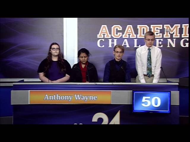 Academic Challenge 2015: Anthony Wayne v. Hope Loudon