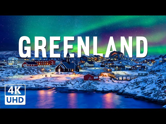 Best of Greenland | Majestic icebergs and endless horizons - Relaxing Music with Video 4K UHD