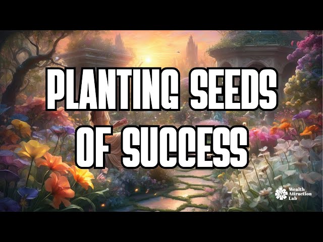 Attract Money By Planting Your Own Seeds of Success - Guided Meditation