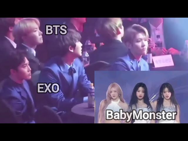 BTS and EXO reactions to BabyMonster Drip!!!