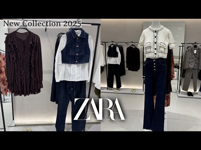 ZARA NEW WOMEN’S💞WINTER COLLECTION 2025 / ZARA HAUL 2025🎋