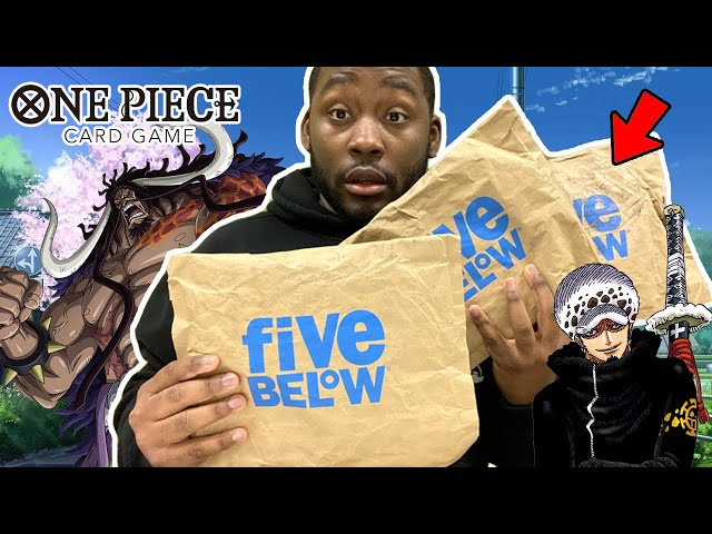 Ordering One Piece Trading Cards from Five Below! OP01 Romance Dawn!