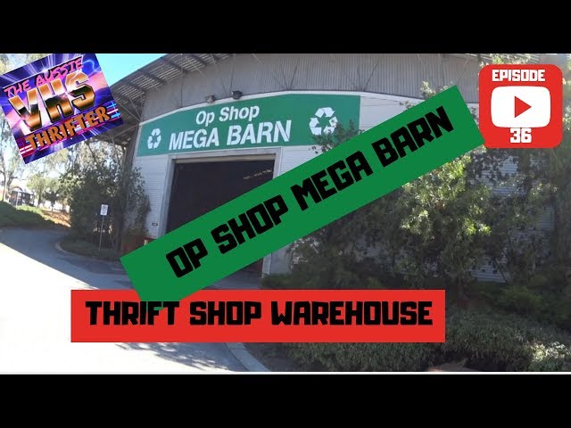 OP SHOP MEGA BARN! BIG ASRE WAREHOUSE THRIFT SHOP SELLING LEFT OVER JUNK!