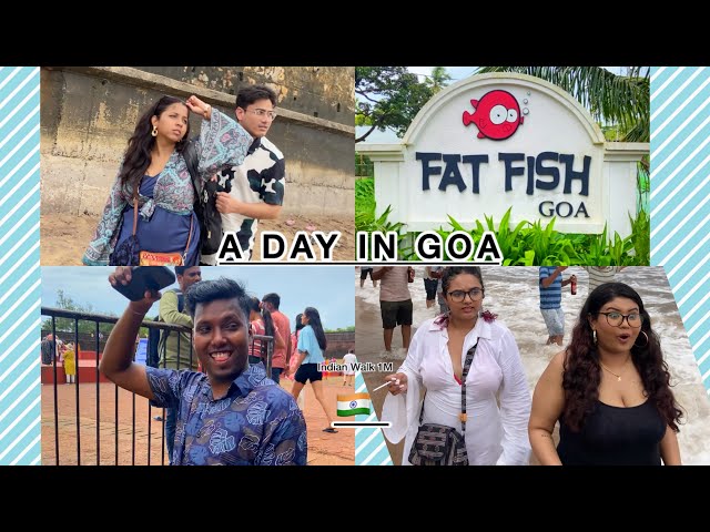 A Day In GOA 🇮🇳 | Indian Walk 1M | Check Beautiful VIBE OF GOA