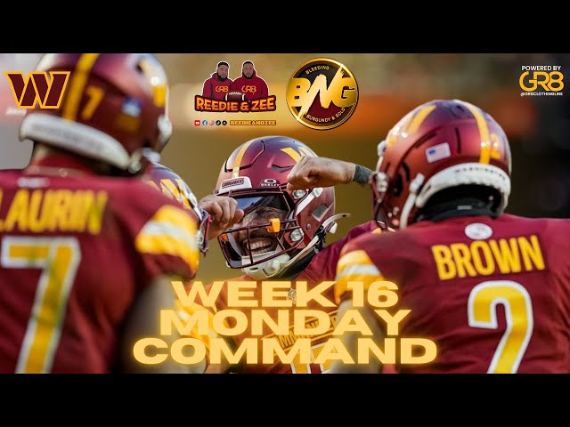 Monday Command Commanders Snap Eagles Win Streak! Jayden Daniels Scores 5TDs @StunnaShowtime