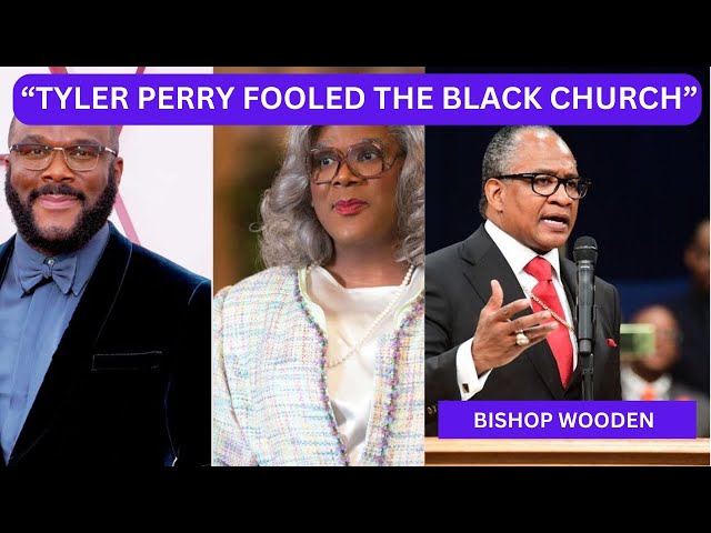 BISHOP PATRICK WOODEN ON TYLER PERRY "MADEA" #tylerperry #madea #bishopwooden #church #dragqueen