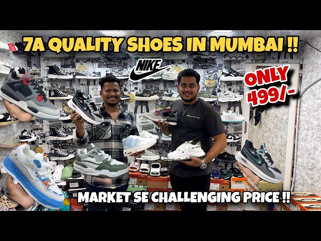 7A Quality Shoes In Mumbai | Imported Branded Shoes Market | 9A Quality Shop in Mumbai