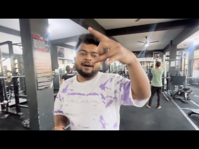 Gym Vlog with My Buddy 💪🏋️‍♀️ @sumitmalakar1995 ❤️