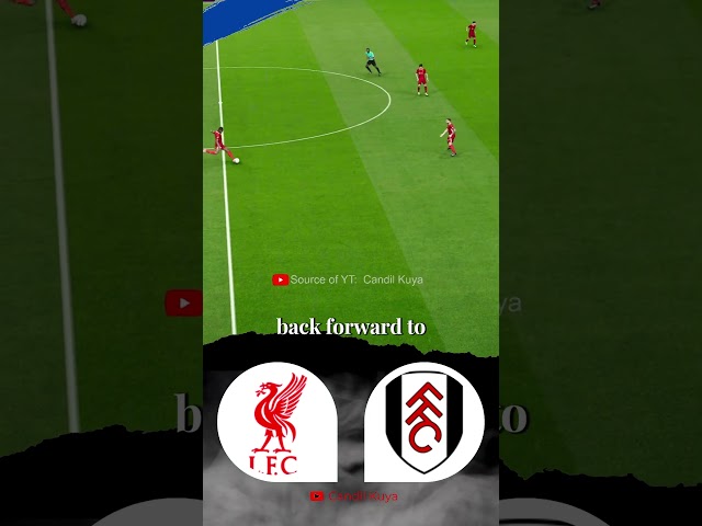 Premier League 24/25 | Liverpool vs Fulham #football #pes2021
