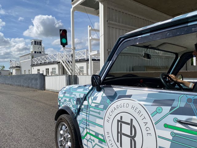 Mini Recharged at Goodwood