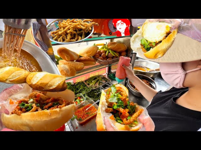 Delicious Street Food - Fried chopped Fish Ball BANH MI | Thao-TV eplore daily food