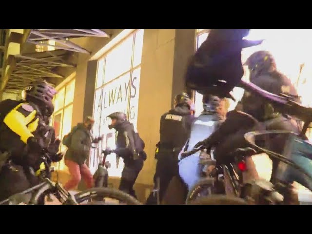 At least 5 arrested in anti-Trump protest in Portland