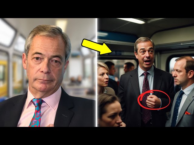 Nigel Farage is Confronted on a Train Over Brexit, His Response Shocks Commuters!