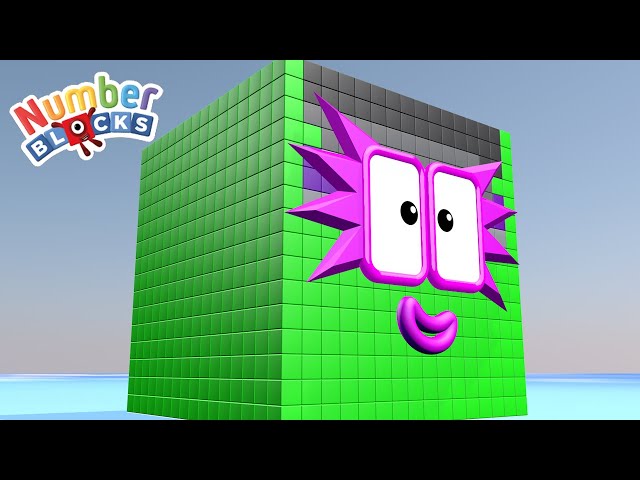 Looking for Numberblocks Cube 16x16x16 is Numberblocks 4096 GIANT Number Patterns