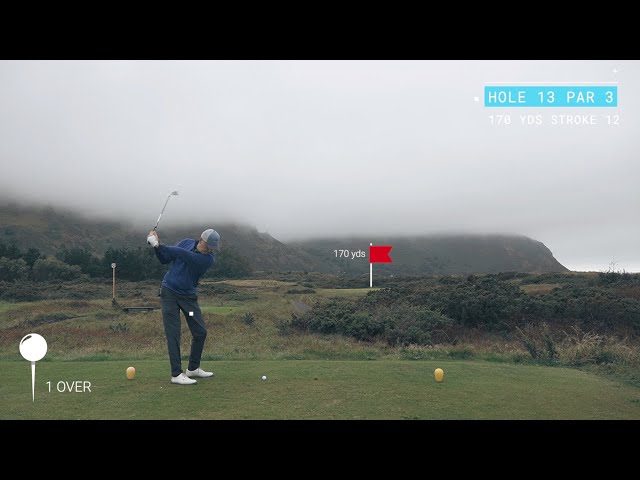 Average Golfer plays 9 holes at Links championship course, What did I score?