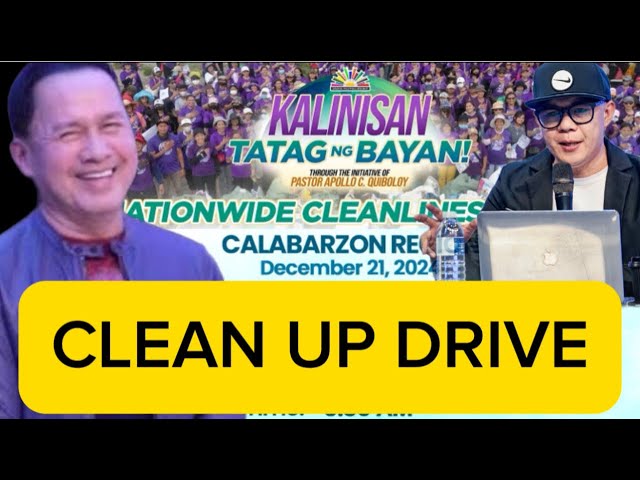 Another Clean Up Drive | Initiative of Pastor Apollo C Quiboloy