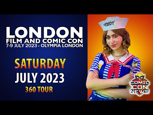 London Film and Comic Con 2023 Saturday