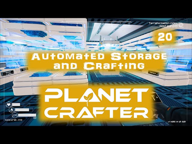 Automated Storage and Crafting - Planet Crafter DLC 20